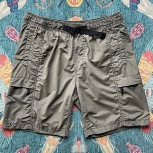 Union Olive Cargo Hiking Shorts